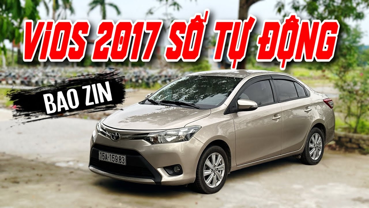 Toyota Vios 2017 Số Tự Động. Zin Đẹp Không Lỗi , Check Test Thoải Mái