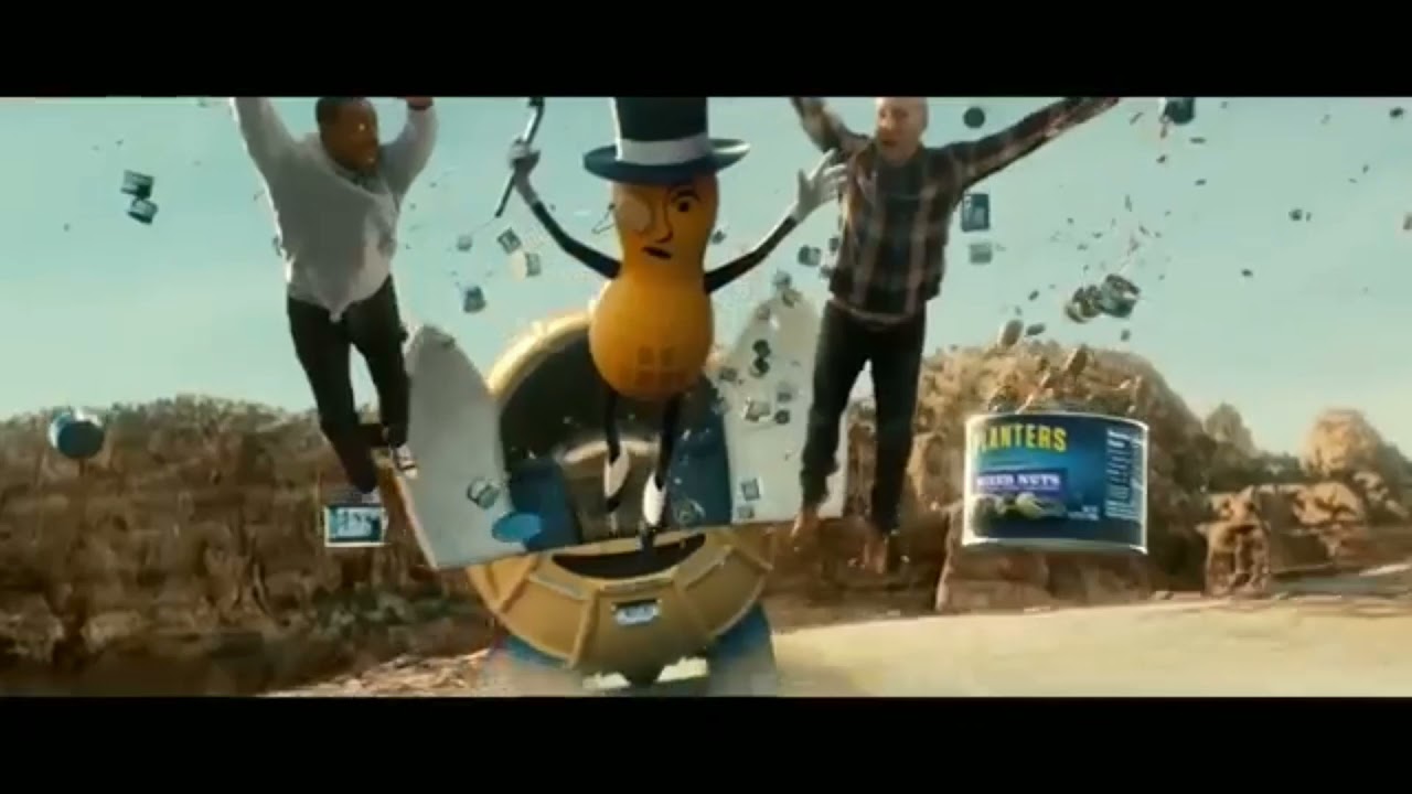 mr. peanut dies but the music is Fallen Kingdom