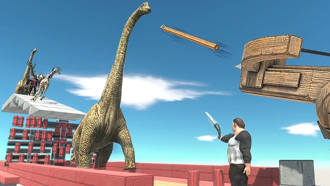 Slow Mo Trap vs. Transformers, T-Rex, Herbivores, Infernals  | Animal Revolt Battle Simulator