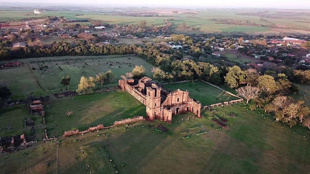 Ruínas de São Miguel das Missões  --  Drone Mavic  --  Vídeo 40