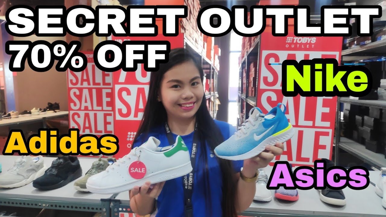 BAGONG TUKLAS NA OUTLET | NIKE, ADIDAS | Legit 70% OFF | ( Saan yan??? )