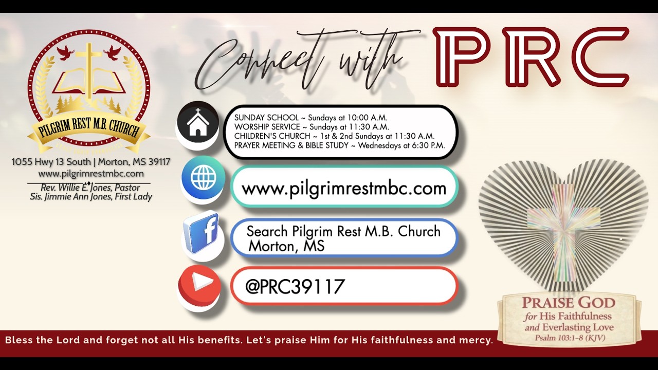 PRC Sunday Service ~March 8, 2026