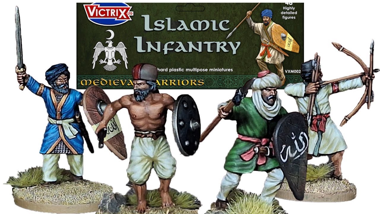 Victrix Miniatures Islamic Infantry Showcase