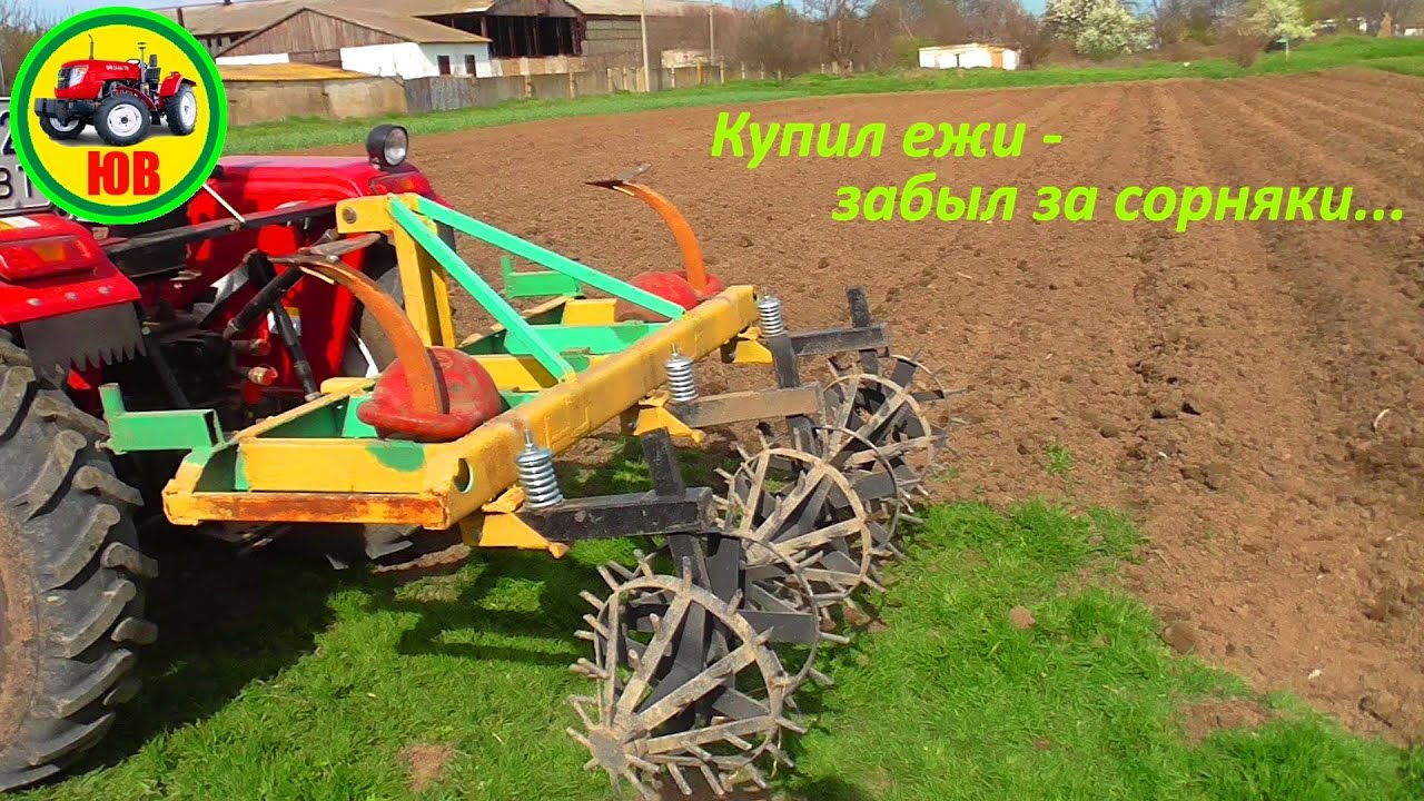 ЕЖИ для прополки картофеля. Сплошная обработка почвы!