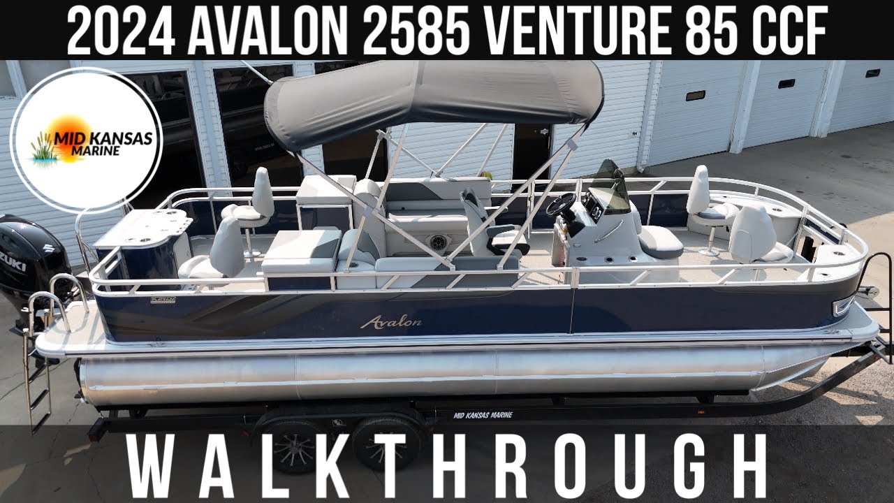 2024 Avalon 2585 Venture 85 CCF Walkthrough