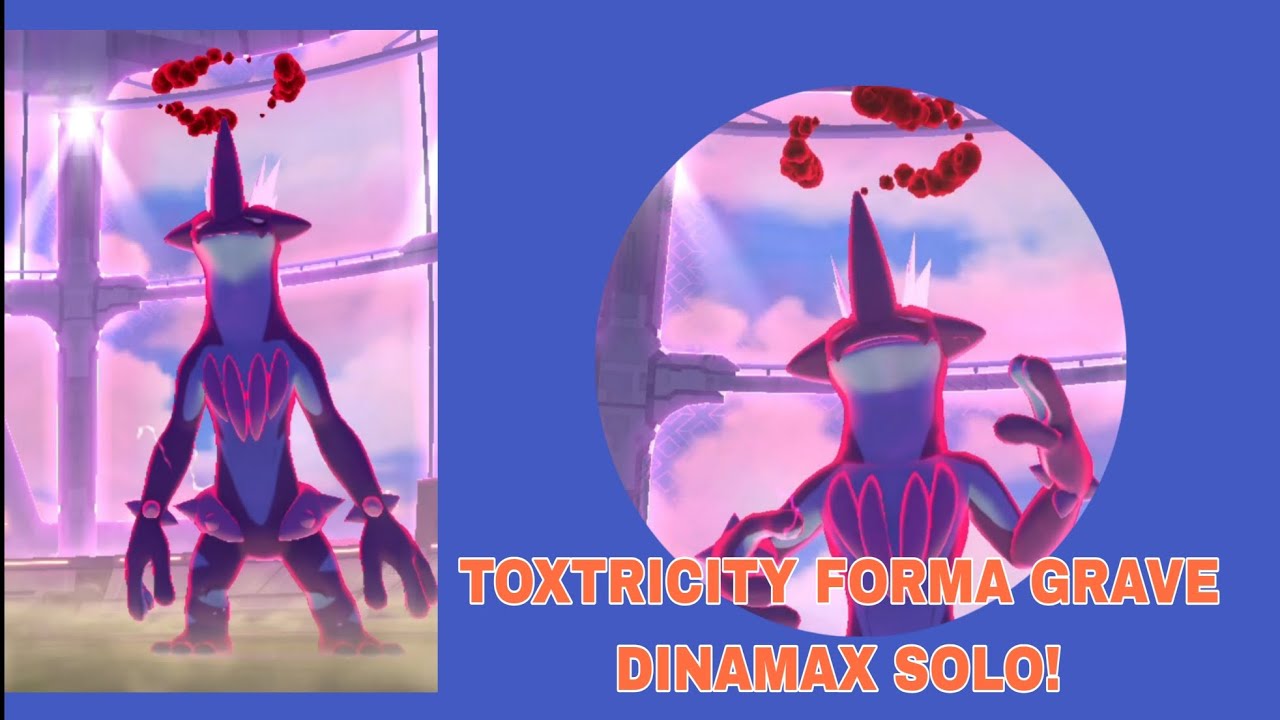 Toxtricity Forma Grave Dinamax Solo! - POKÉMON GO 