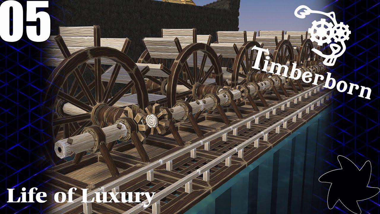 Timberborn - Life of Luxury - Unlimited Power