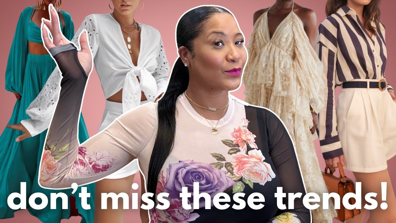 Spring 2025 Fashion Trends ft. Glamour, Bazaar & Vogue curated by Erica Jay