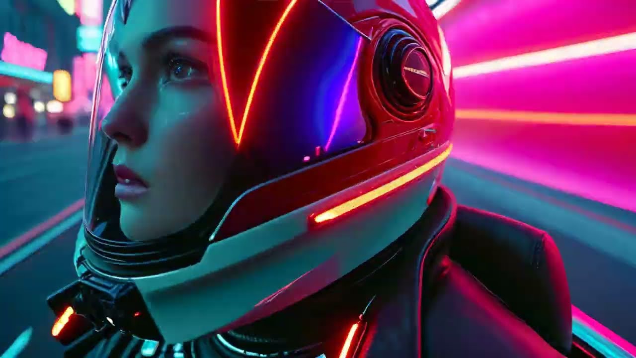 Don't Look Back: A 2AM Outrun Journey (4K) | Den Dragon - Enjoy Playlist! #aiart #pov