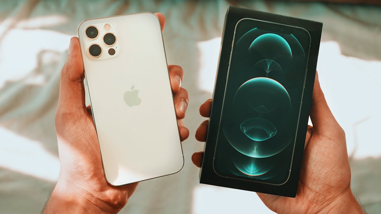 Распаковка iPhone 12 Pro «БЕЛЫЙ» и первый взгляд!
