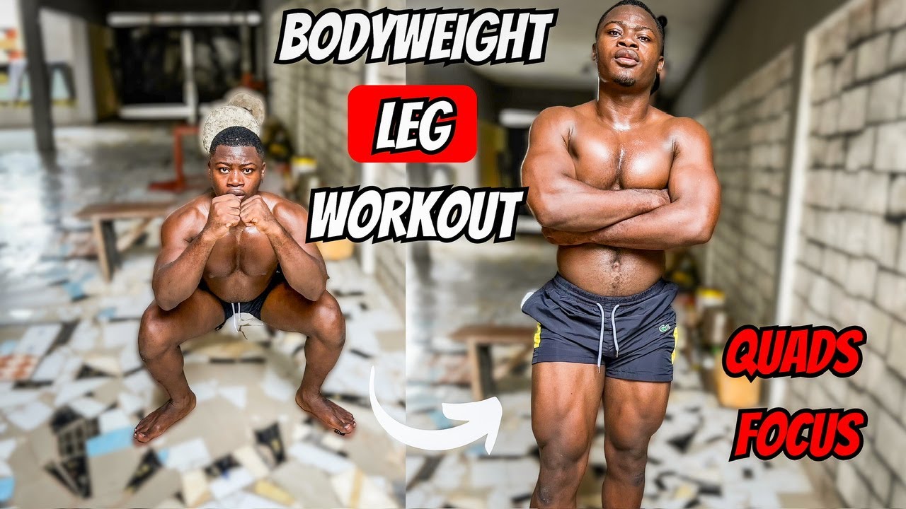 How to build a huge legs at home - No equipment