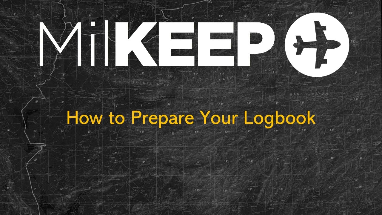 How to Prepare Your Logbook