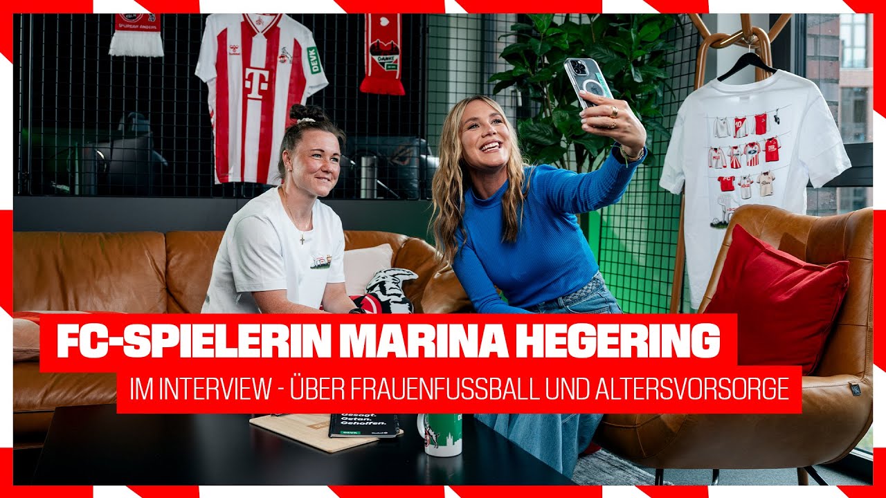 Marina Hegering im Interview | 1. FC Köln | DEVK-Talk über Frauenfußball und viel mehr!