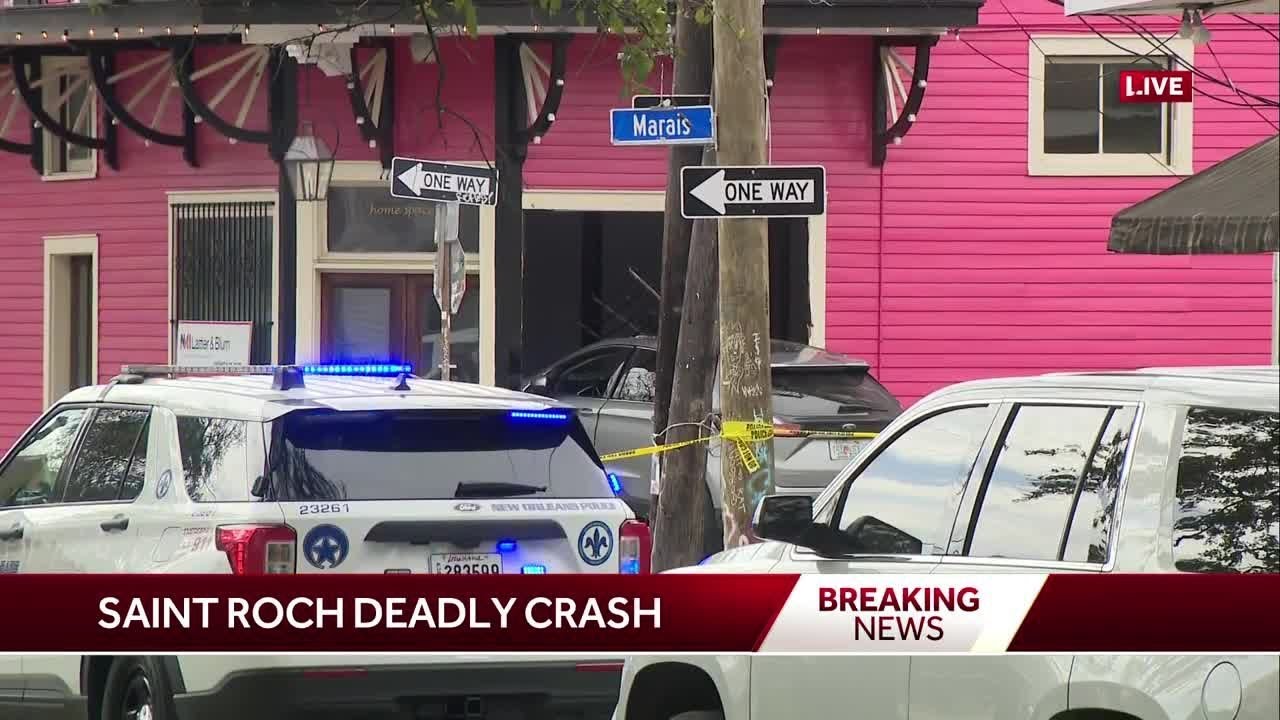 New Orleans police investigating a fatal accident in St. Roch