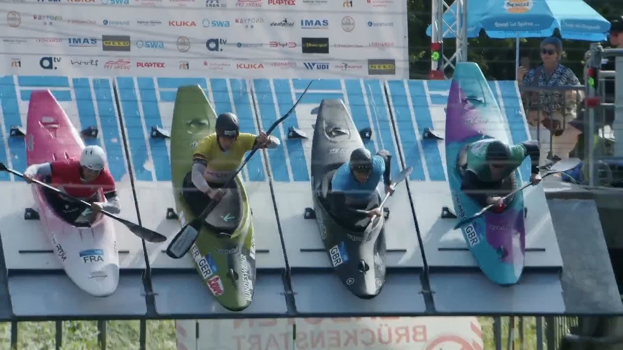 Финал соревнований по гребле на байдарках и каноэ среди мужчин / Кубок мира по гребле на байдарка...