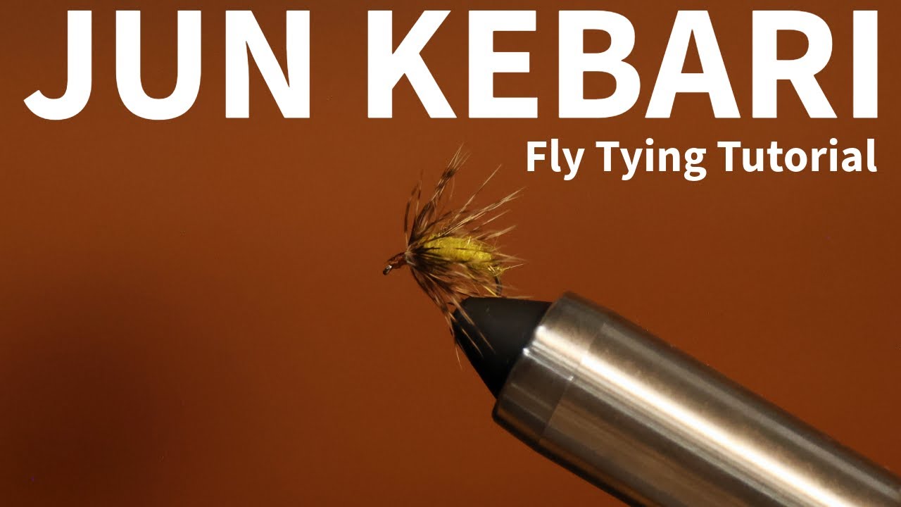 Учебное пособие по вязанию мушек Tenkara: Джун Кебари