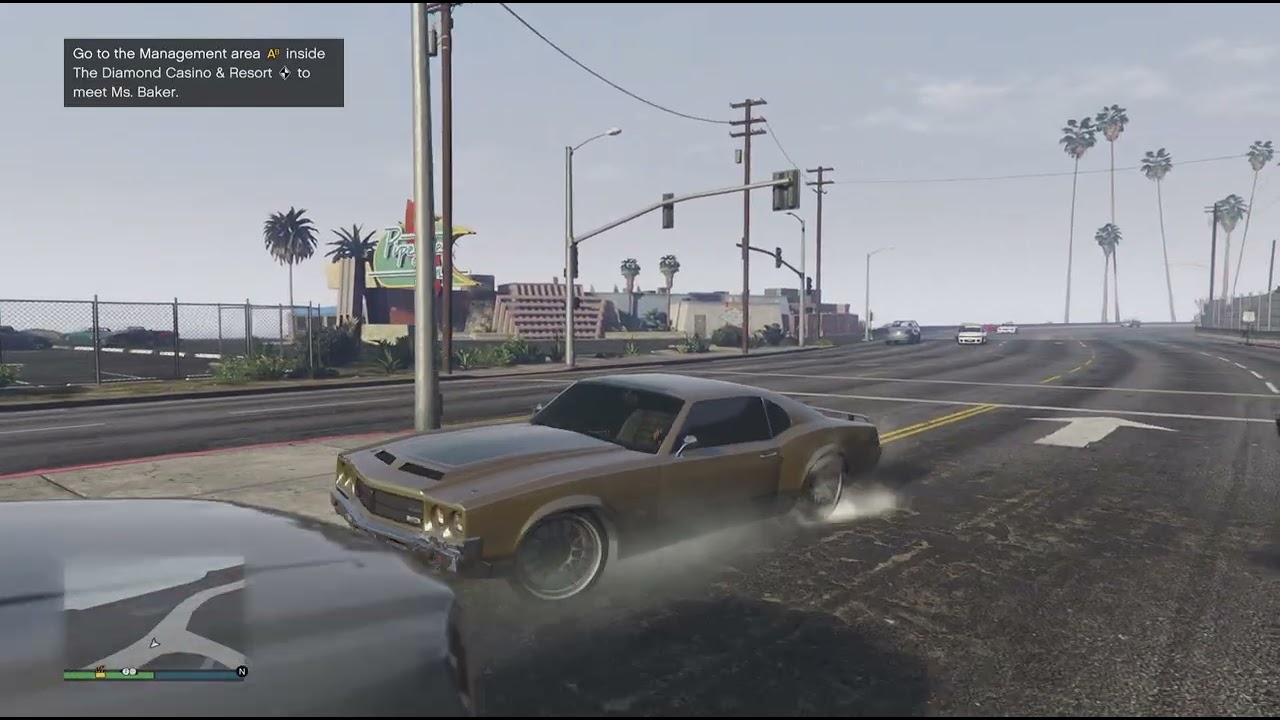 Grand Theft Auto V hit and run in the Cut dog