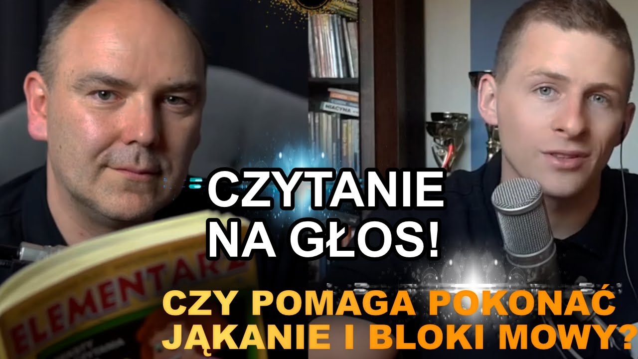 Głośnie czytanie  pomaga czy potęguje jąkanie i bloki mowy? | Dawid Tomaszewski Daniel Borkowski