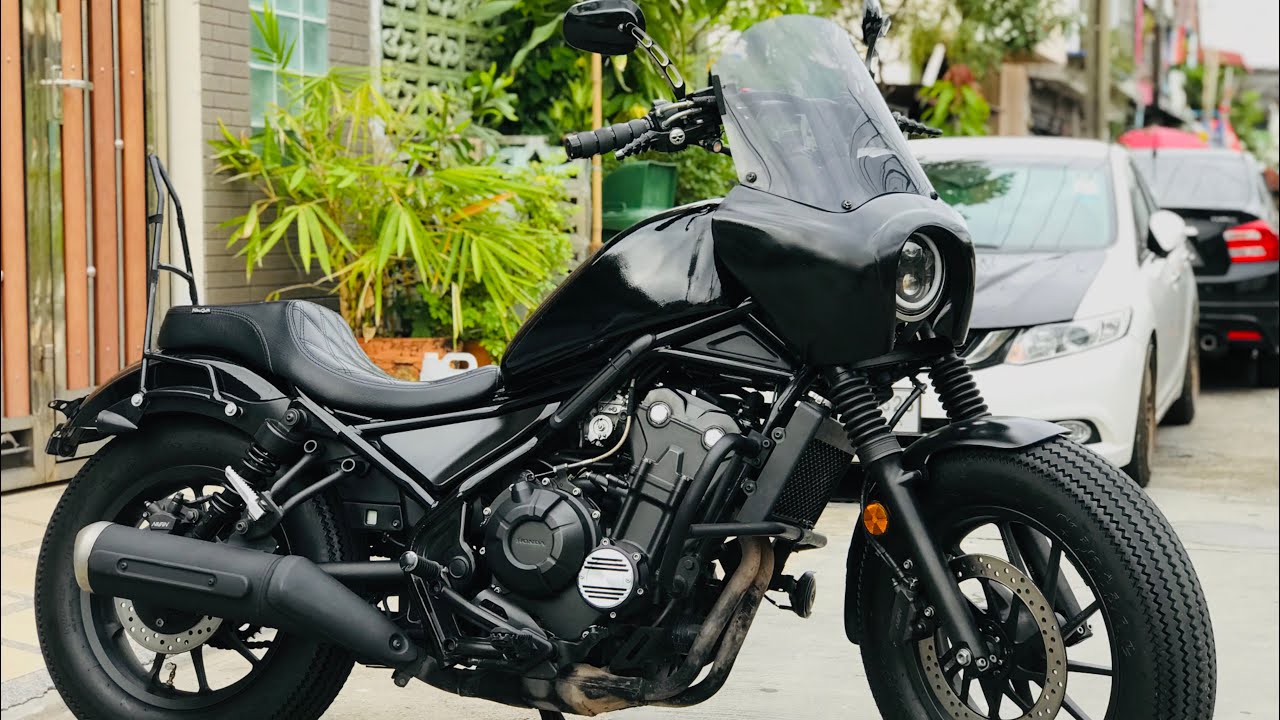 แต่งอย่างหล่อ😎 ราคาอย่างโดน‼️ Honda Rebel500 ปี 2017 แต่ง Club Style