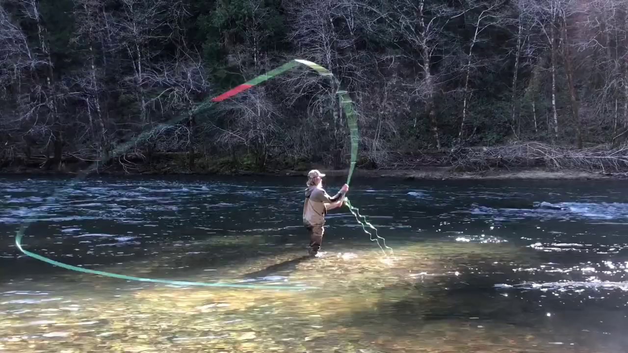 Beautiful Spey Casting with Two Handed Rod