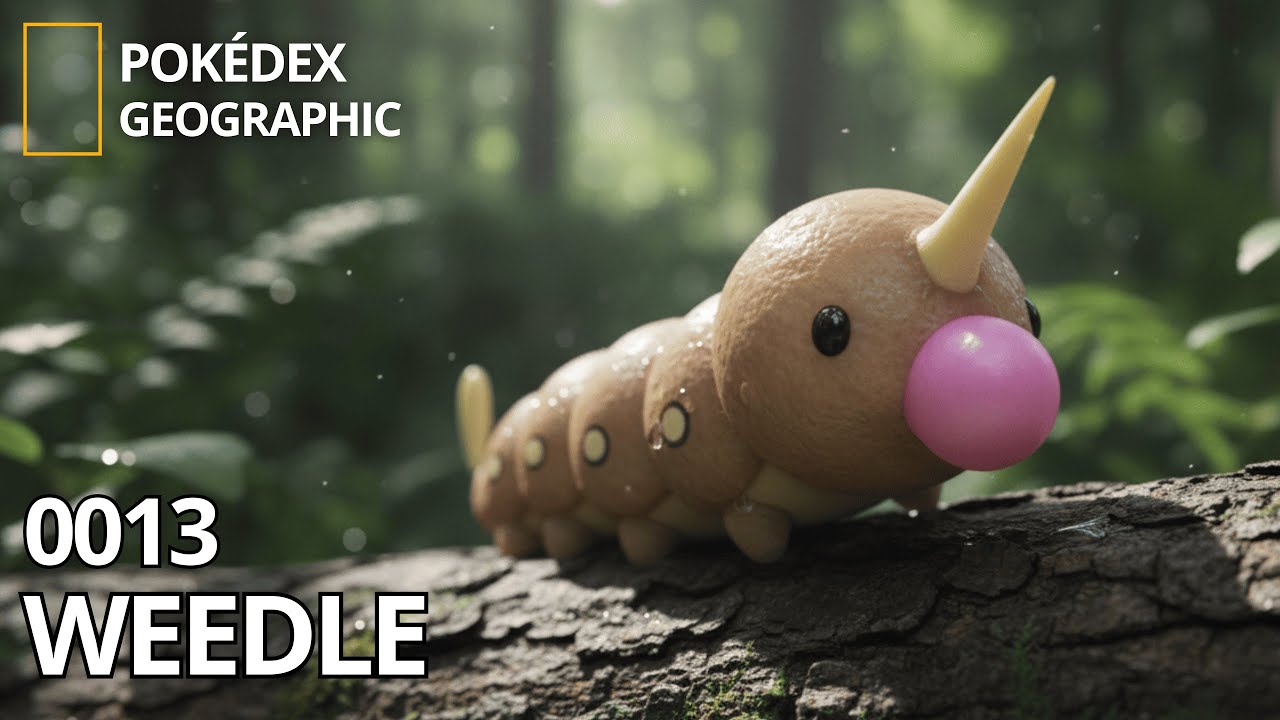 Weedle: The Tiny Larva With a Deadly Sting | PokeGeo