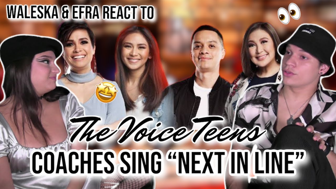 Waleska & Efra react to Coaches ONLY JAM session in The Voice Teen's| Lea, Sharon, Sarah & Bamboo 😍