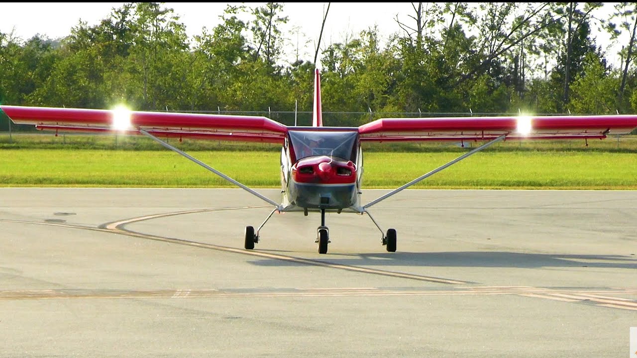 Wet Paint New! Zenith CH750 Cruzer at F95 Airport Calhoun County FL [ RAW VIDEO ]