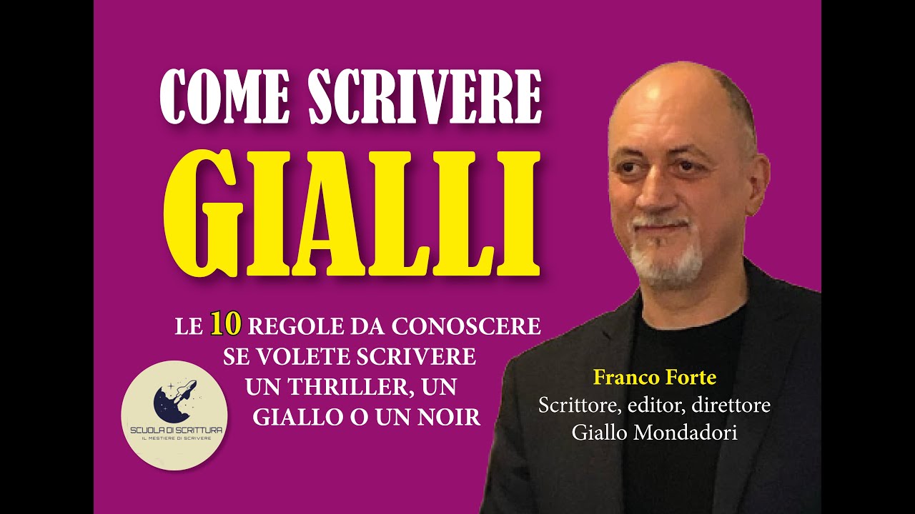 Come scrivere gialli: le 10 regole da conoscere