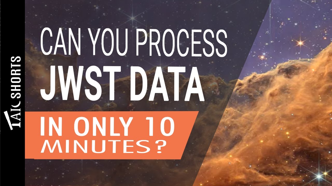 Process JWST data in 10 minutes! [TAIC Short]