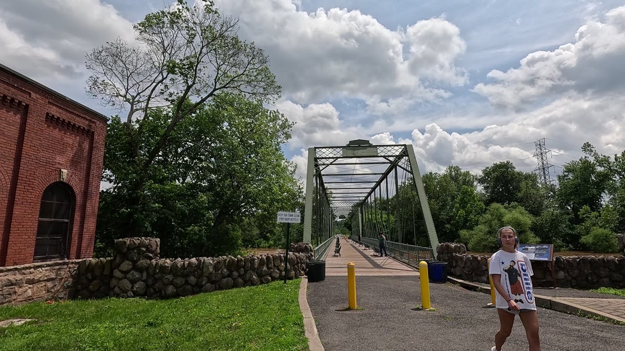 ⁴ᴷ⁶⁰ Walking tour of Raritan, New Jersey