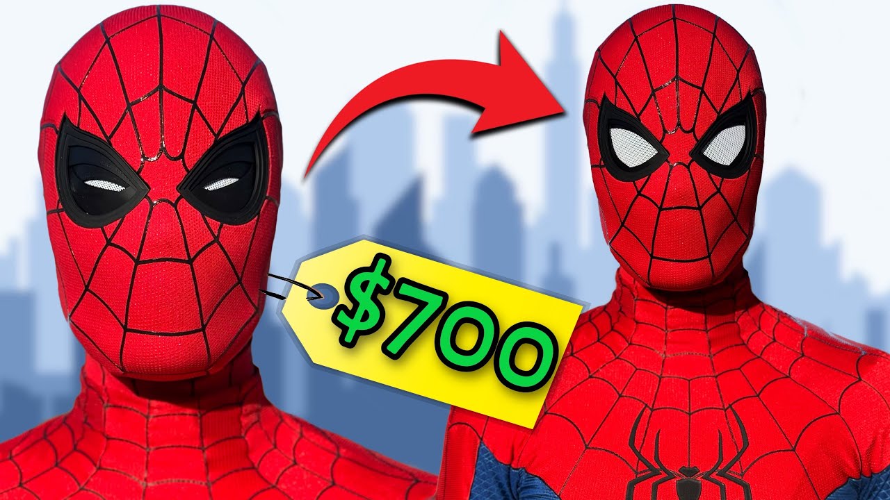 😱 I Bought THE MOST EXPENSIVE Spider-Man Mask