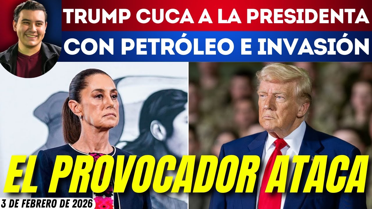 #SinMáscaras | EN APRIETOS: TRUMP PROVOCA CON PETRÓLEO MEXICANO Y RECORDANDO LA INVASIÓN DE 1847