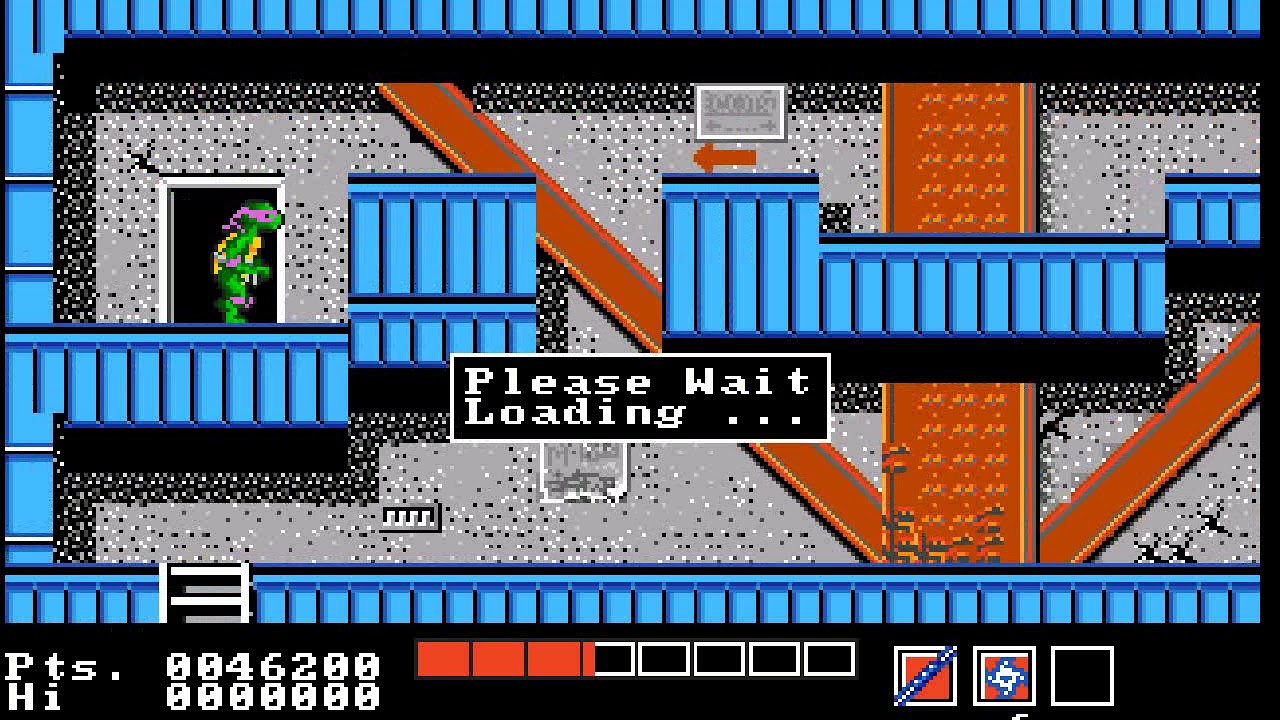 Amiga Retro Ultra Games TEENAGE MUTANT NINJA TURTLES Walkthrough Longplay