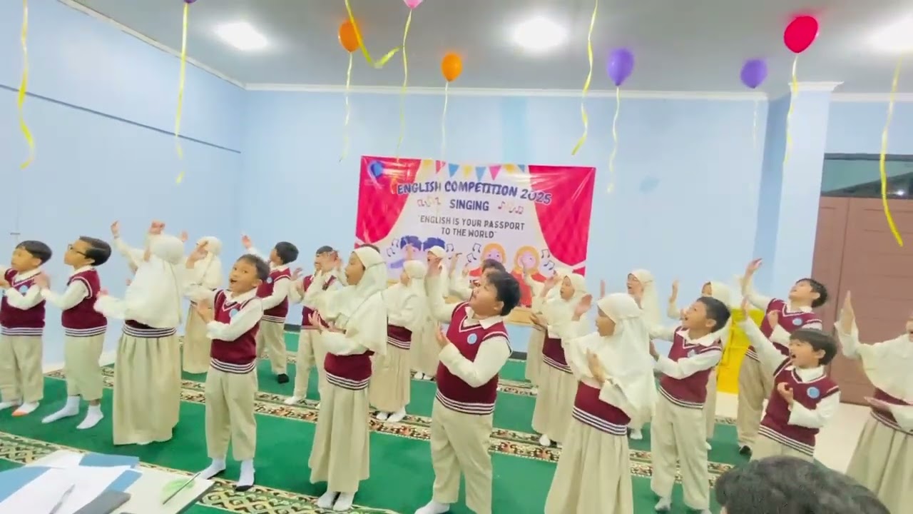 masya Allah Tabarakallah singing competition kakak dan teman teman, alhamdulillah