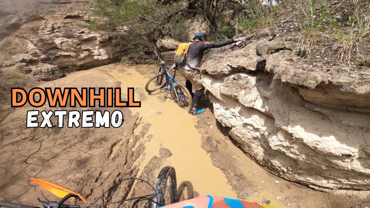 Creando NUEVAS pistas de Downhill en el DESIERTO DEL CHOTA ‼️
