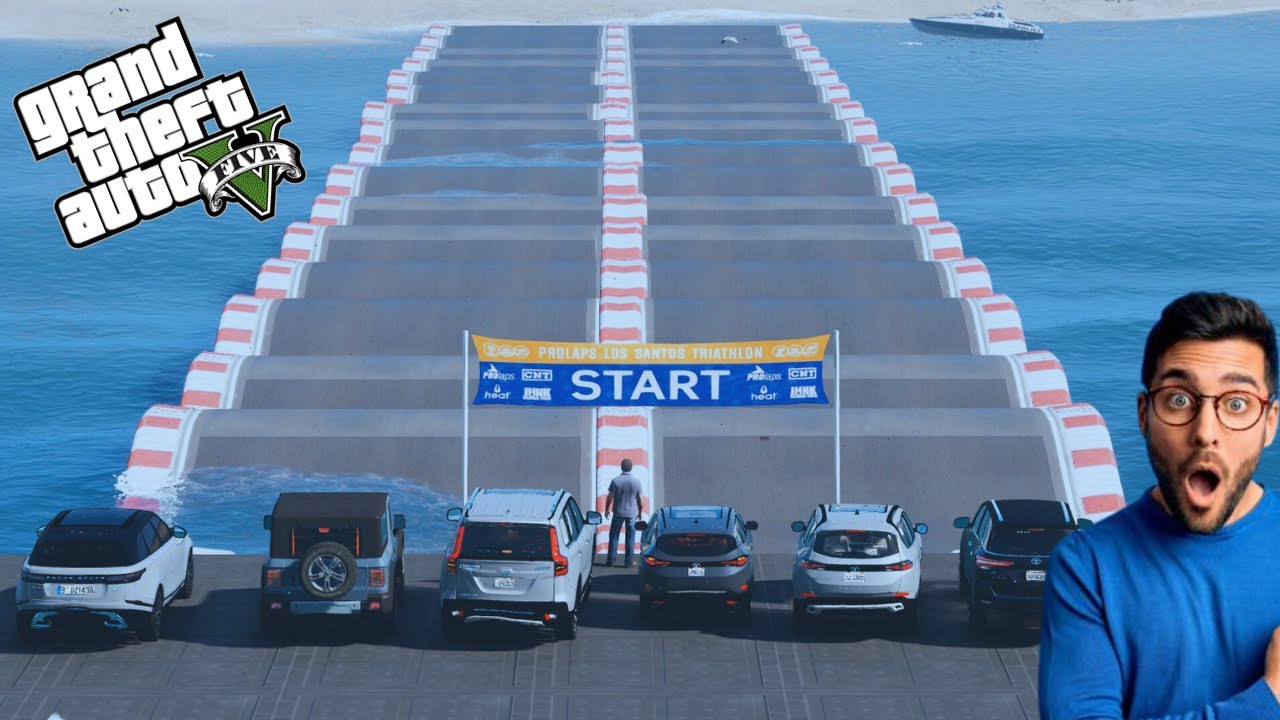 Gta 5 Water Ramp Challenge part 2
