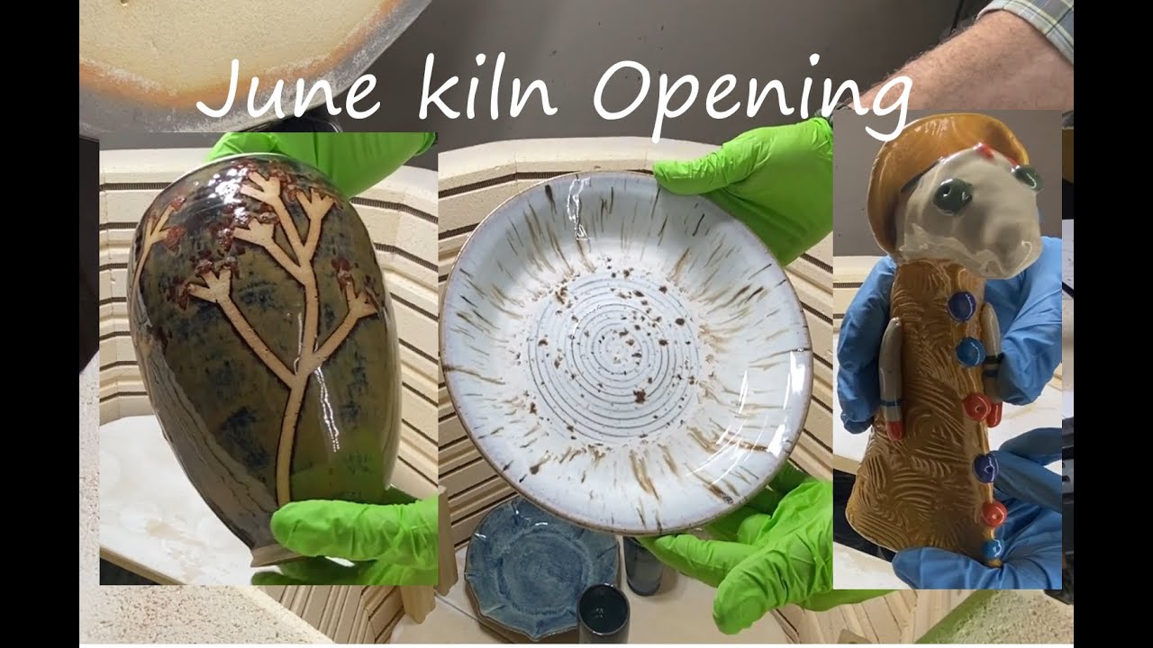 Channel Hits The 1,000 Subscriber Mark! Thank you. June Kiln Opening Cone 6 With 7 Minute Hold.