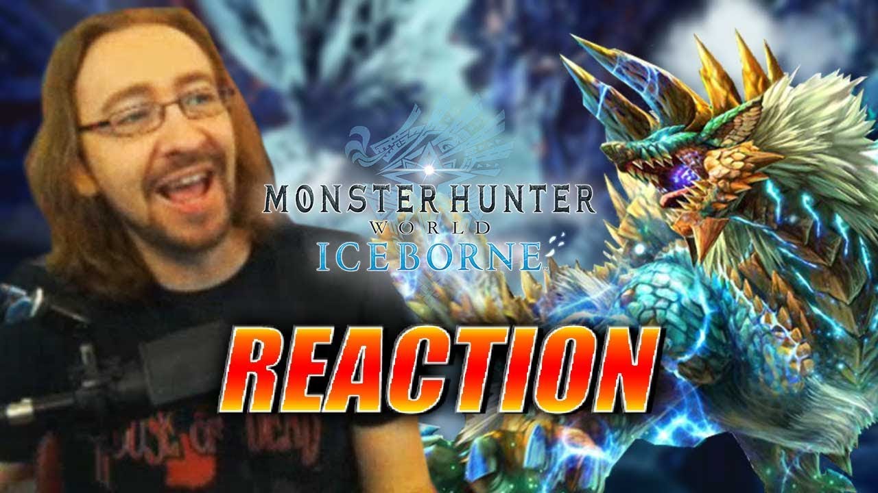MAX REACTS: Zinogre Reveal! Monster Hunter Iceborne Trailer
