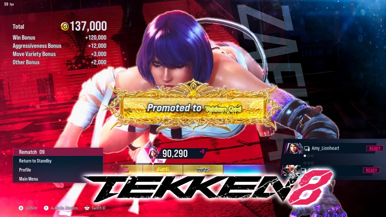 TEKKEN 8【v1.04】|  Zafina Ranked Matches #10