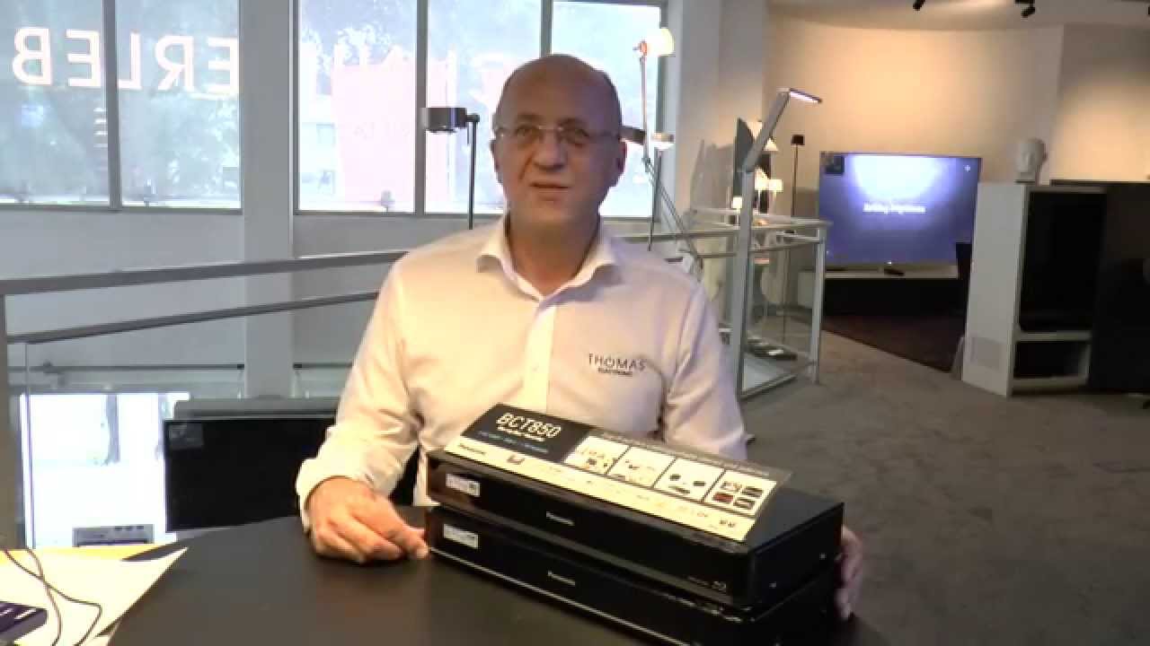 Panasonic DMR-BCT750 & DMR-BCT850  Blu-Ray-Recorder - Thomas Electronic Online Shop