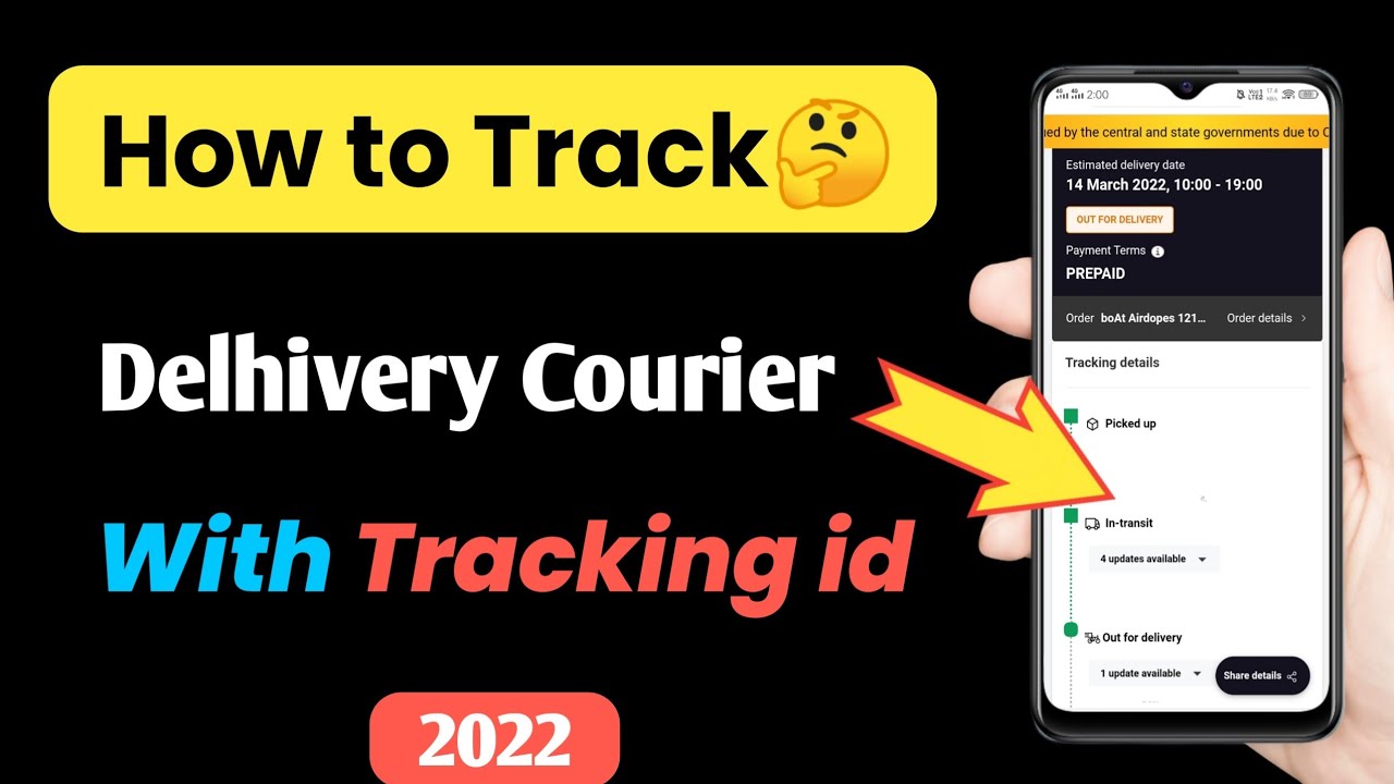 how to track delhivery courier | how to track delhivery courier with tracking id