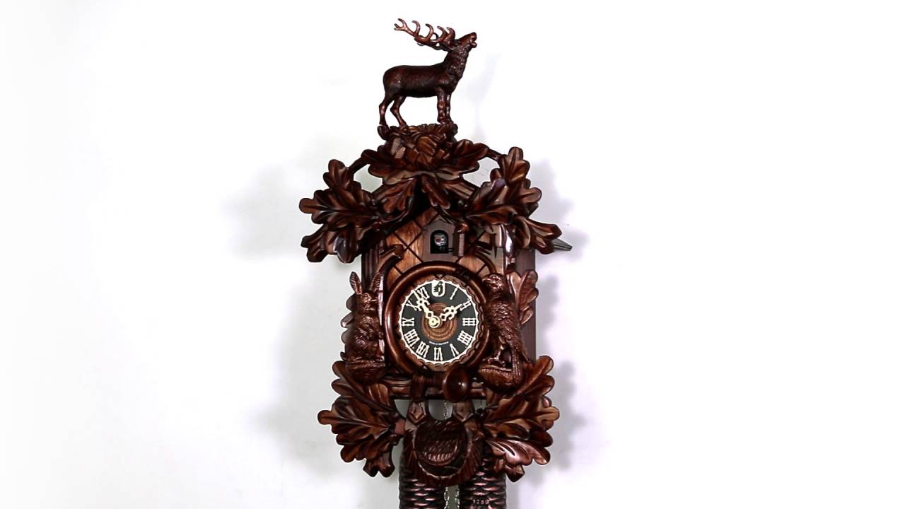 Kuckucksuhr Jagdst&uuml;ck | Cuckoo Clock Hunter Design | #64394