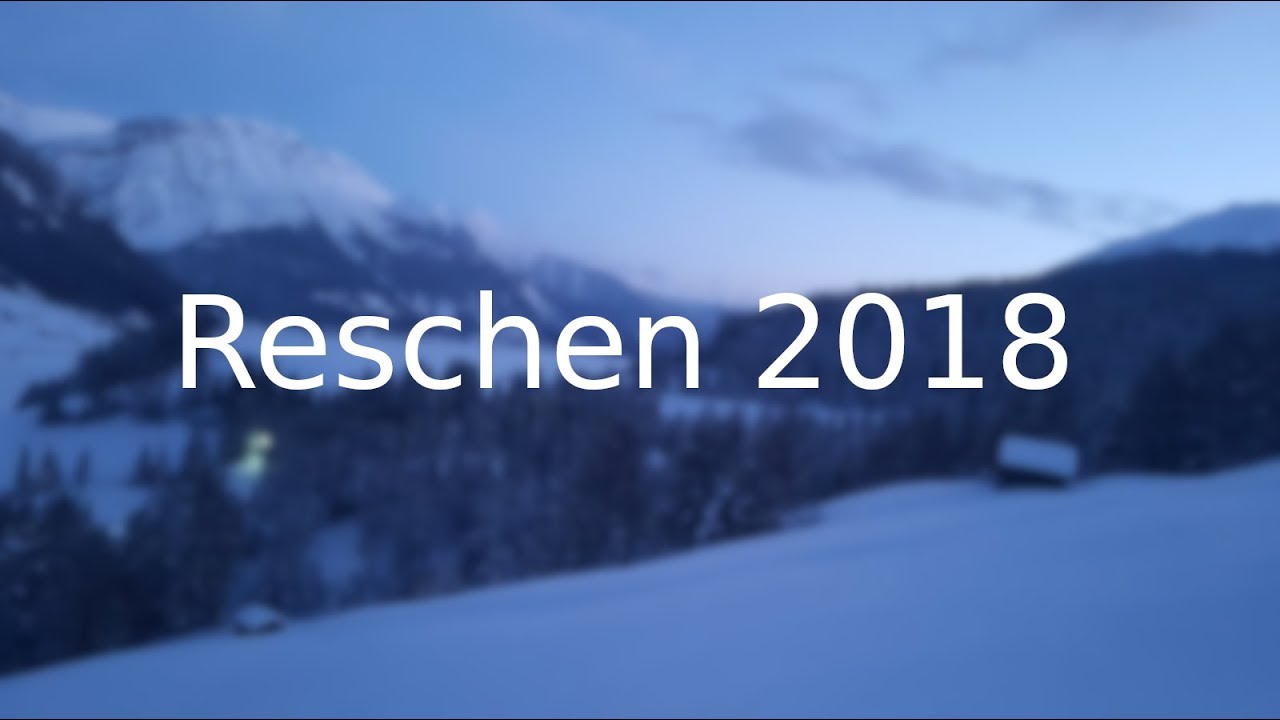 Snowboard Reise Reschen 2018
