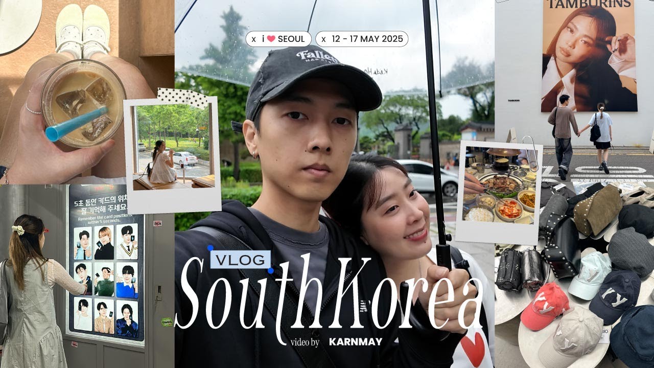 KOREA2025 vlog (🇰🇷🌦️) ทริปเกาหลี summer ไม่ได้ไปมา 2 ปีมีอะไรใหม่บ้าง! shopping, cafe / KARNMAY