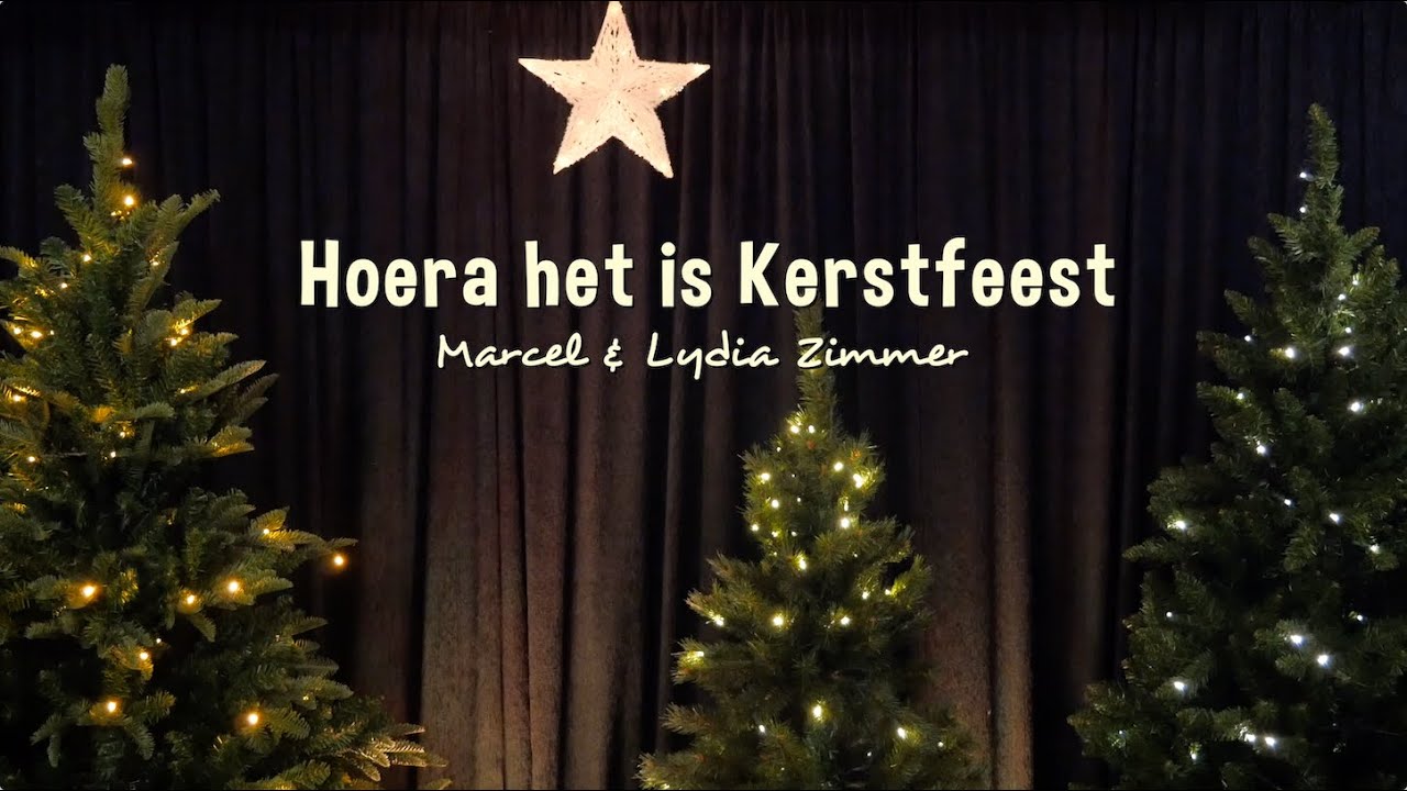Hoera het is Kerstfeest - Marcel & Lydia [offici&euml;le video]