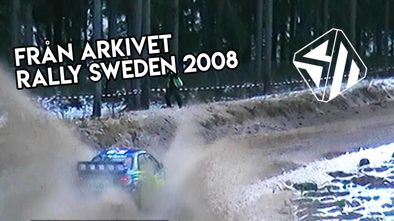 [Rally] Från Arkivet: Rally Sweden 2008 | Misstag och action