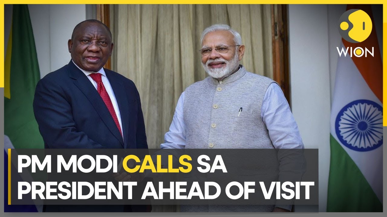 Indian PM discusses cooperation in BRICS with South African Prez during telephone conversation