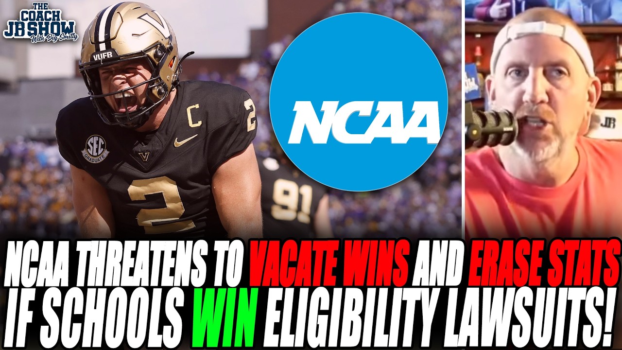 NCAA угрожает аннулировать победы и удалить статистику, если выиграет текущие судебные разбирател...
