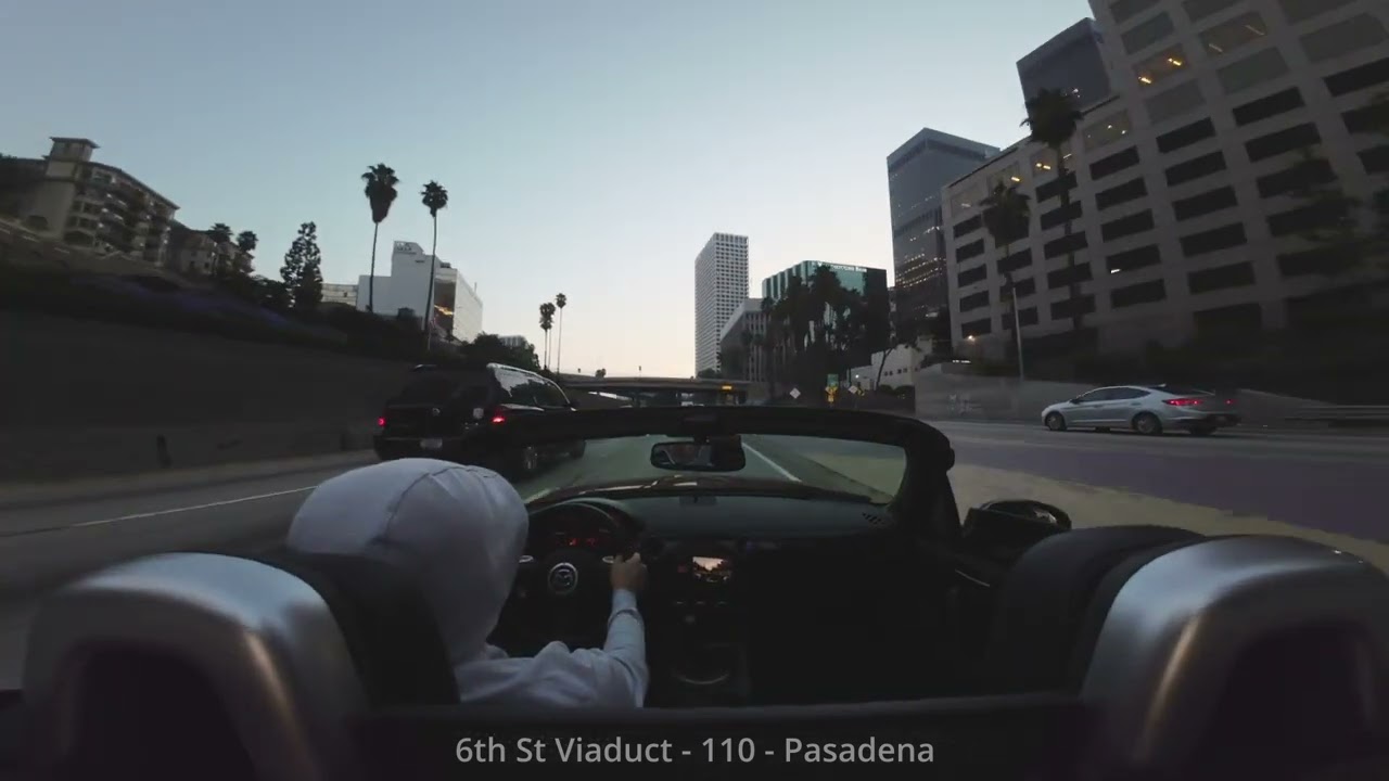 2015 Miata MX5 NC: Cruising LA