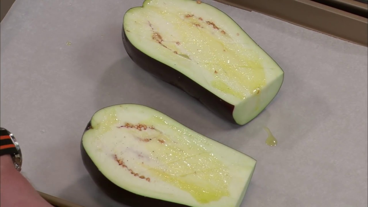 Roasted Eggplant Terrine  [Roasted Eggplant in Oven]